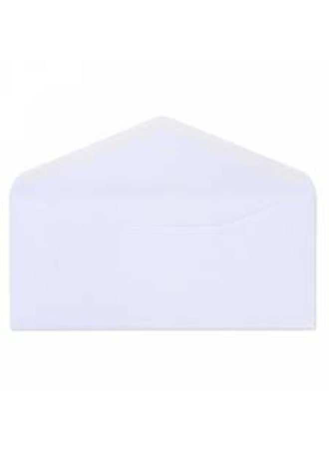 Envelopes C6 Envelope Self Seal Peal Money Wallet Small Plain Wallets for Posting Blank Mailing Cash Postal Wrap Home Office School Stationary Supplies Paper 80gsm 114 x 162 mm White - Image 1
