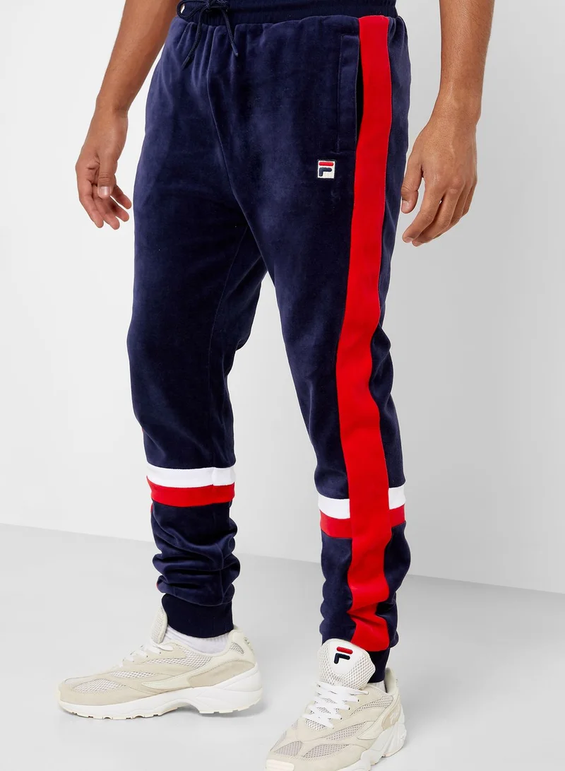 FILA Silvano Velour Track Pants