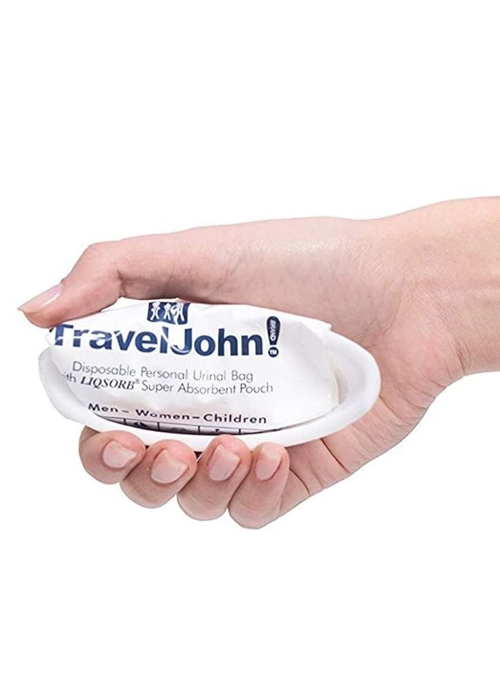ترافل جون ترافيلجون أكياس مبولة صحية للاستعمال مرة واحدة للرجال والنساء والأطفال ( عبوة 3 قطع) - Image 3