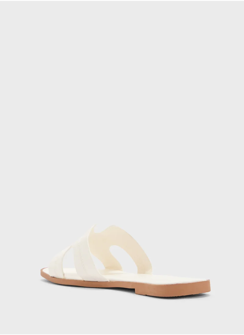 Ginger Womens Casual Flat Sandal