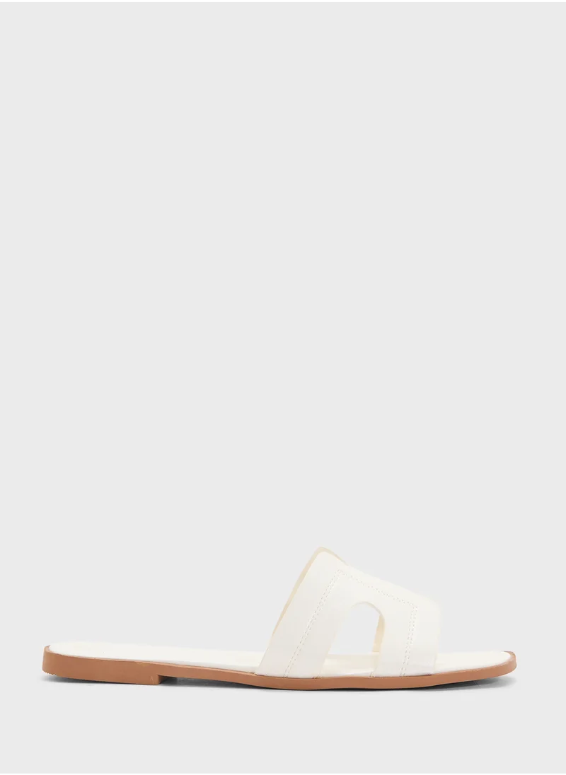 Ginger Womens Casual Flat Sandal