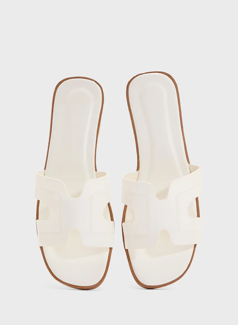 Ginger Womens Casual Flat Sandal