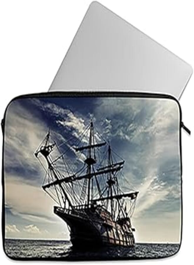 Laptop Sleeve 15.6 & 15 Inch Protective Case With Zipper Carrying Bag Laptop Sleeve Laptop Sleeve Laptop Sleeve 15.6 & 15 Inch-Tat Casual Printed Laptop Sleeve Lap 4543