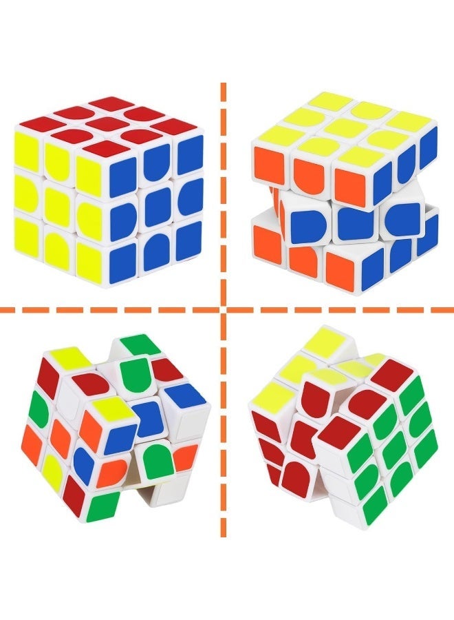 ST ZONE Mini Cube Puzzle Party Favors, 3x3 Speed Cubes, Non-Toxic Durable Material, Multi-Color, Pack of 20, Educational Brain Teaser Toys for Kids - Image 4