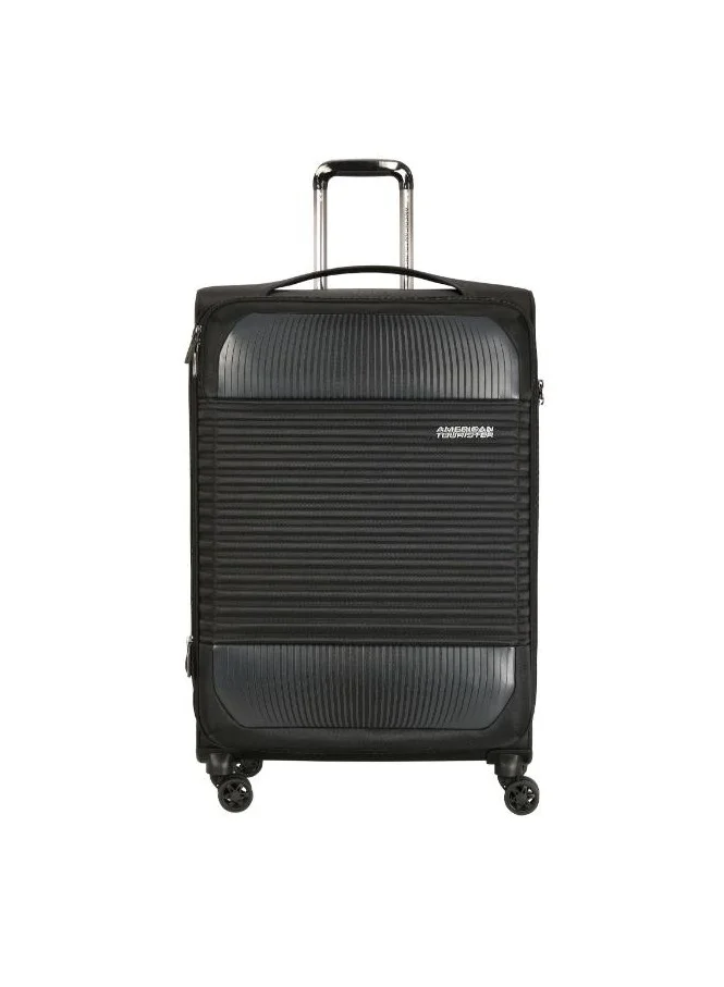 AMERICAN TOURISTER Fornax Spinner 66 Cm TSA Jet Black Luggage Trolly Bag