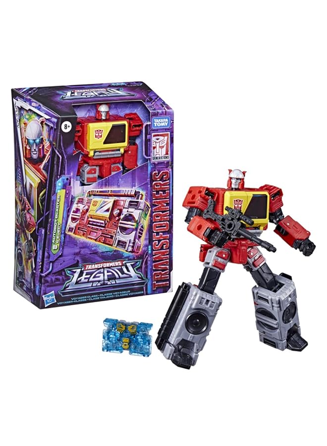 TRANSFORMERS Generations Legacy Autobot Blaster & Eject 17.5 Cm Voyager Class For Kids Ages 8 And Up - Image 3