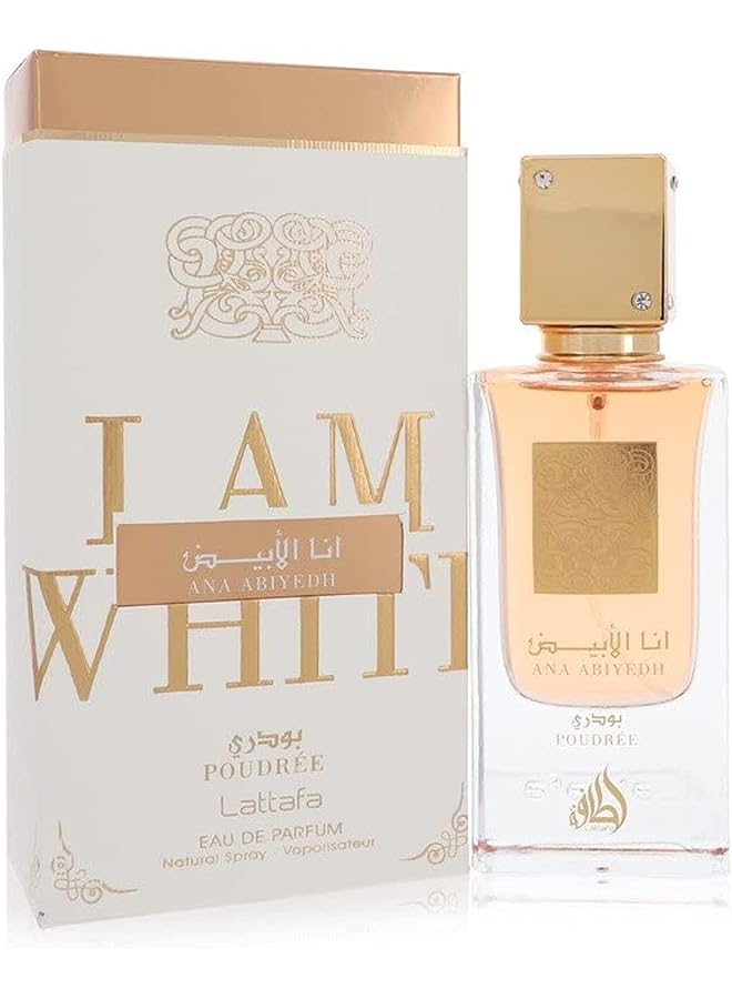 Lattafa Ana Abiyedh Poudree Eau De Parfum 60Ml - Image 1