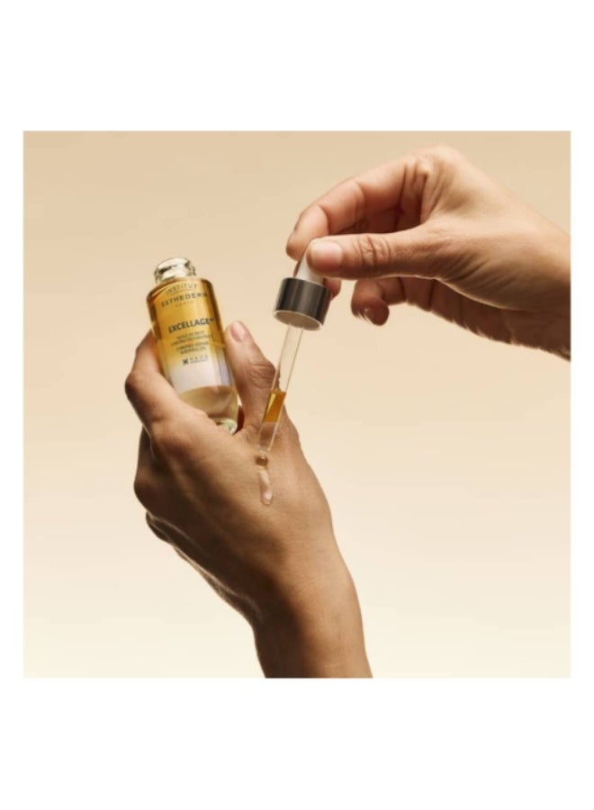 Esthederm Excellage Chromo-Repair Night Oil 30ml - Image 2