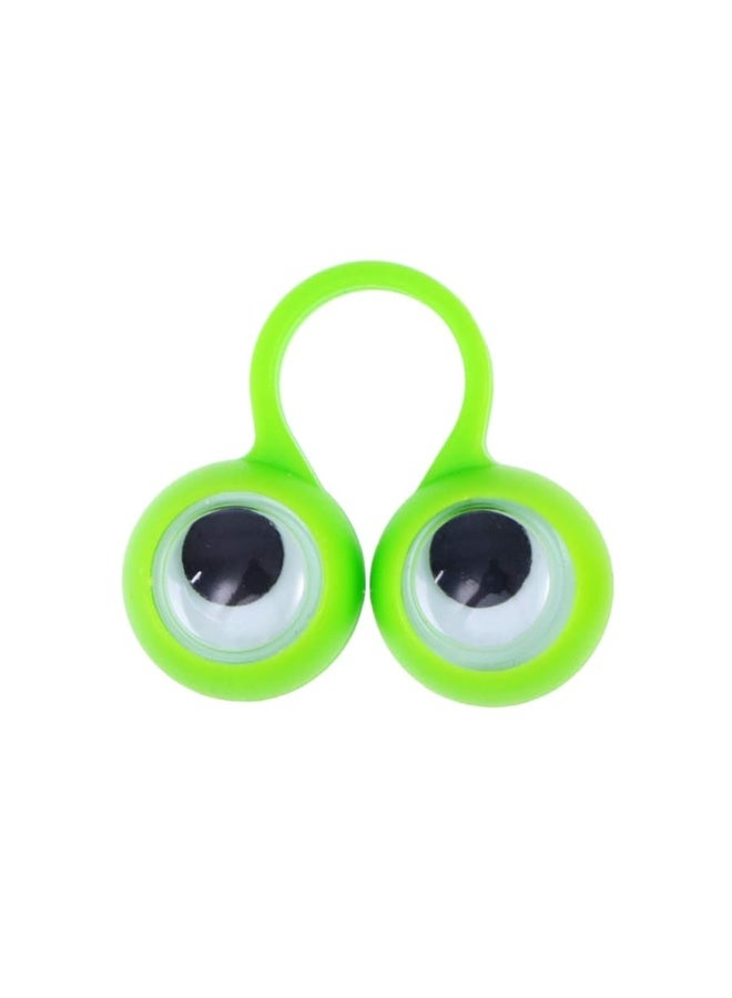 TOYANDONA TOYANDONA 10 PCS Eye Finger Puppets,Googly Eyes Rings Eyeballs Ring Toy for Kids Children Halloween Party Favor Toys (Random Color)  - Image 5