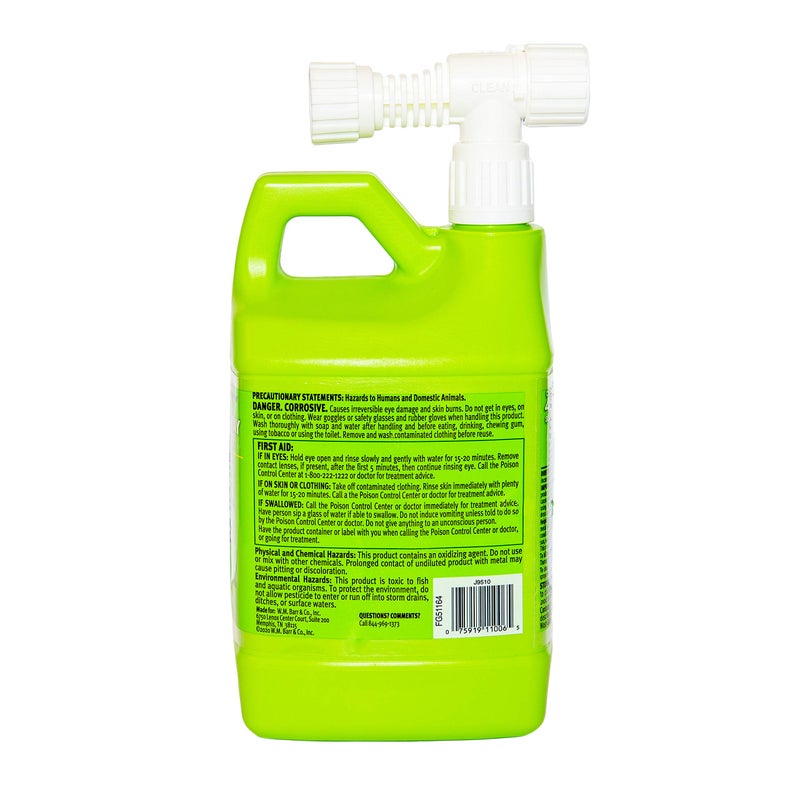 Mold Armor FG51164 E-Z House Wash, Hose End Sprayer, 64-Ounce, green/yellow - Image 2