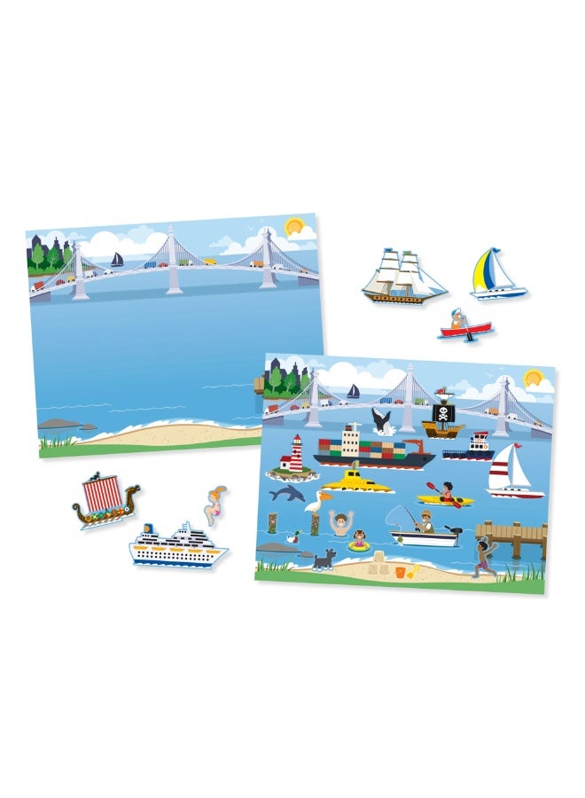 Melissa & Doug Reusable Sticker Pad: Vehicles - 165+ Reusable Stickers - FSC Certified - Image 4