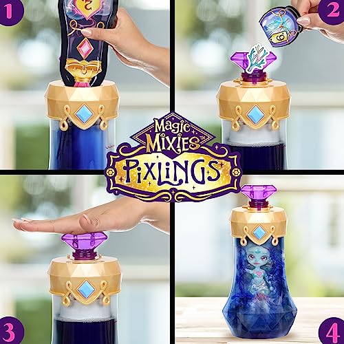 Magic Mixies Pixlings. Marena The Mermaid Pixling. Create and Mix A Magic Potion That Magically Reveals A Beautiful 6.5" Pixling Doll Inside A Potion Bottle! Gifts for Kids, Ages 5+ - Image 2