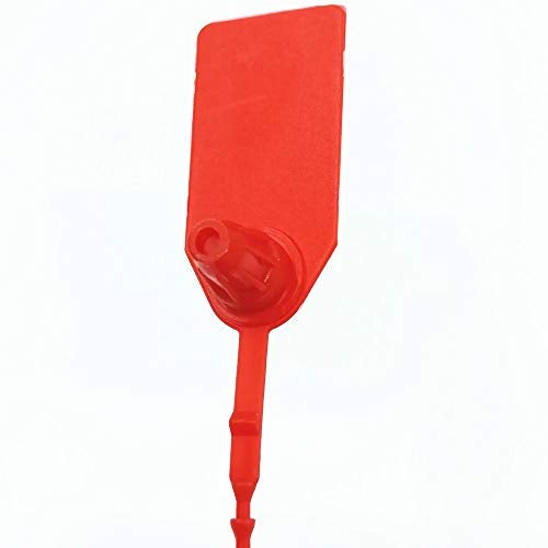 XF-Vel 250mm Pull-Tite Security Seal Plastic Seals Signage Numbered(Package of 100) (Red) - Image 3