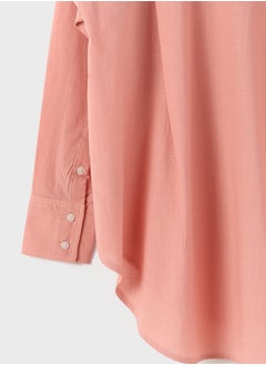 LC WAIKIKI Plain Oversize Women'S Shirt Tunic  - Image 3
