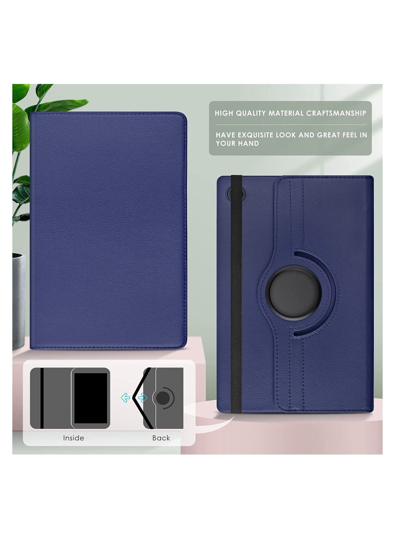 Galaxy Tab A8 10.5 Inch Case – Premium Leather Folio Cover with Auto Sleep/Wake Function, 360° Rotating Stand, and Full Protection | Lightweight Slim Design with Multiple Viewing Angles | Compatible Tablet Case for Galaxy Tab A8 10.5 - Image 2