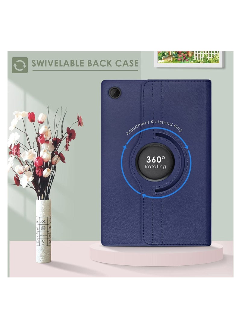 Galaxy Tab A8 10.5 Inch Case – Premium Leather Folio Cover with Auto Sleep/Wake Function, 360° Rotating Stand, and Full Protection | Lightweight Slim Design with Multiple Viewing Angles | Compatible Tablet Case for Galaxy Tab A8 10.5 - Image 5