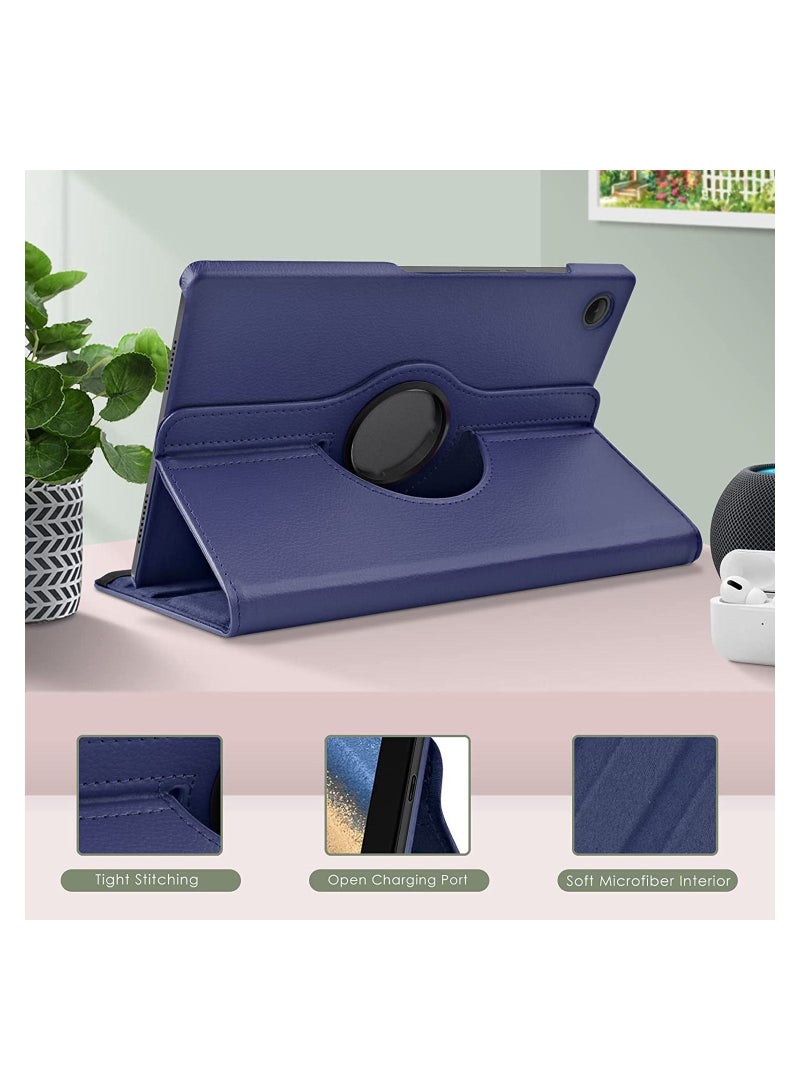 Galaxy Tab A8 10.5 Inch Case – Premium Leather Folio Cover with Auto Sleep/Wake Function, 360° Rotating Stand, and Full Protection | Lightweight Slim Design with Multiple Viewing Angles | Compatible Tablet Case for Galaxy Tab A8 10.5 - Image 4