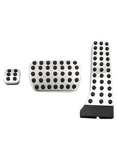 Loquat 3-Piece Automatic Car Fuel Brake Foot Pedal Set For Mercedes Benz  - Image 1