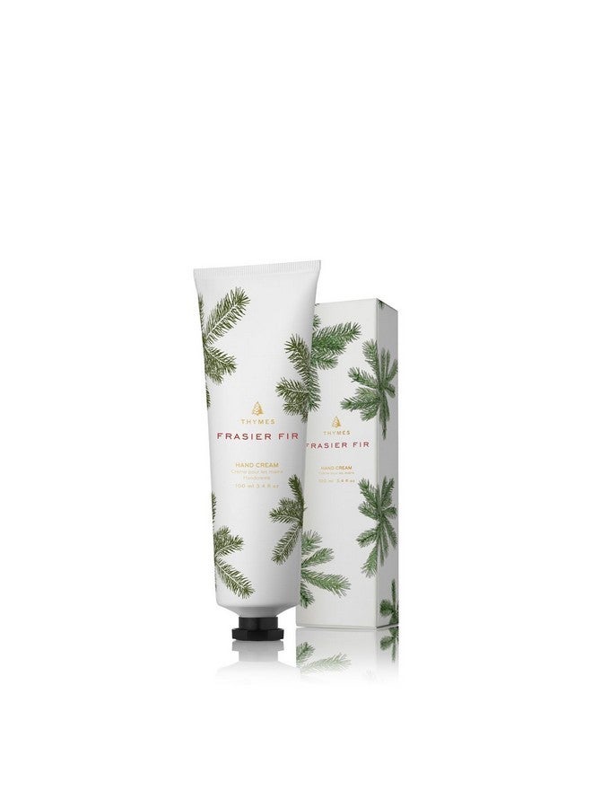 Thymes Frasier Fir Hand Cream - Hand Moisturizer For Dry Skin (3.4 Fl Oz) - Image 1