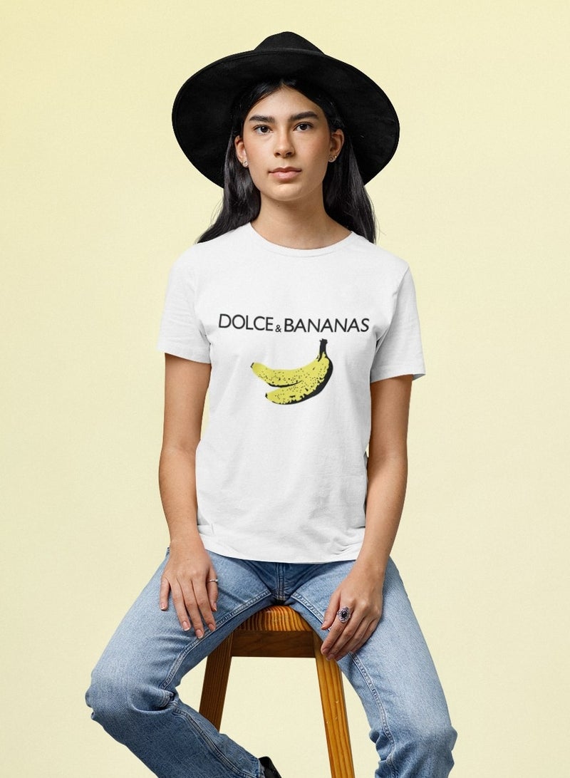 MERCH تي شيرت نسائي مستوحى من دولسي وبنانا بأسعار معقولة - Image 1