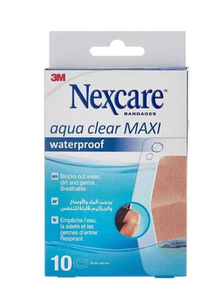 3M Bandages Plasters 60 mm x 88 mm 10 PCS