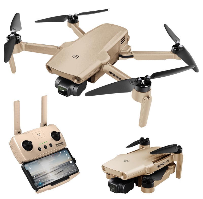 IZI Brephos Mini Nano Drone with 4K HDR Camera, Weighing Under 249g, 20km IZI R7 Transmission, True Vertical Shooting, Advanced Tracking & Smart Return-to-Home for Travel, Aerial Photography & Creative Filming - Image 1