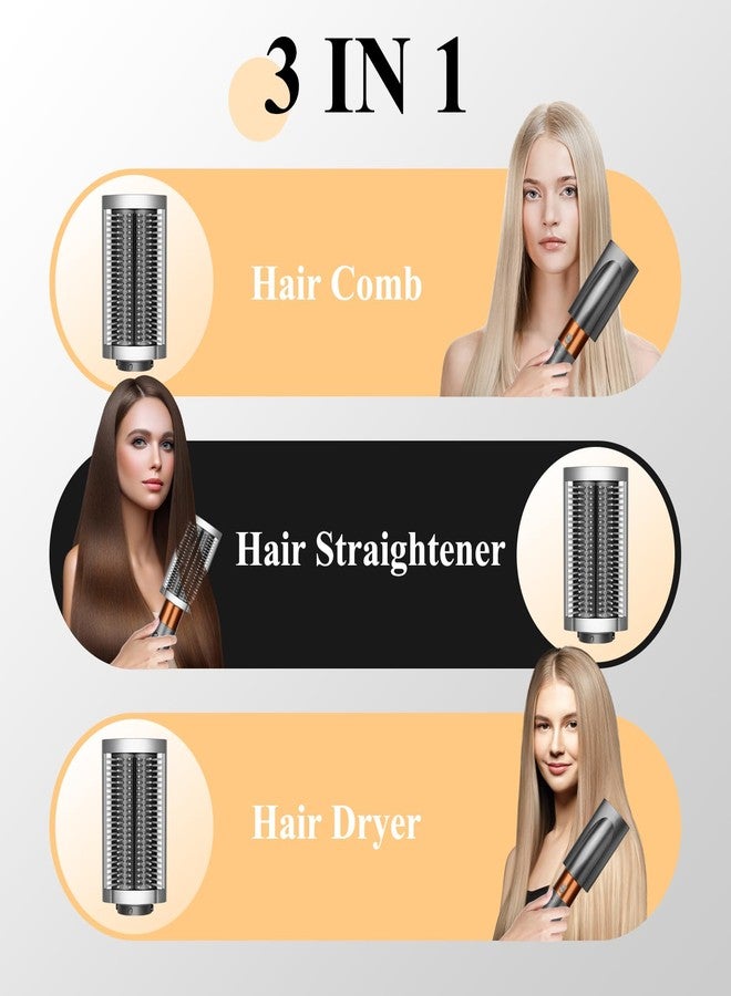 PUREGUST New Firm Smoothing Brush Compatible With Dyson Airwrap Attachment Accessories, For Frizz Hair To Make Smooth And Straight Style, Part No.971892-08 - Image 2