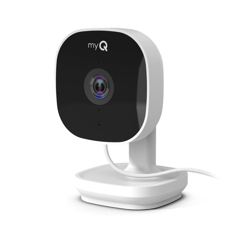 Chamberlain myQ Smart Indoor Security Camera â€“ 1080p HD Video, Night Vision, Motion Detection, Wi-Fi, Two-Way Audio, Smartphone Control - Image 1