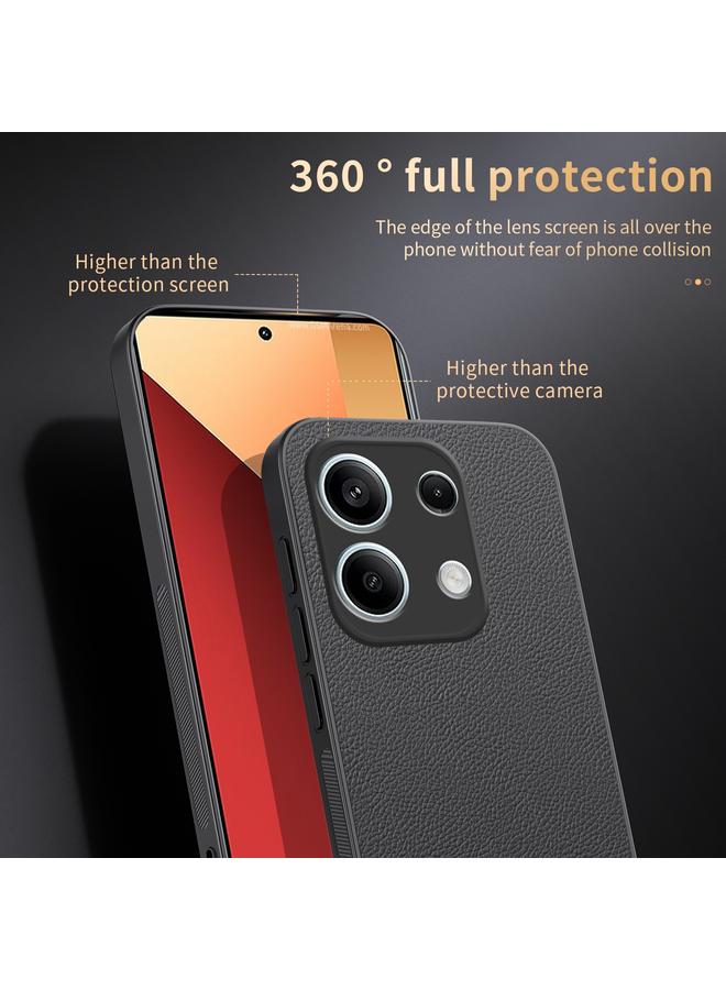 S-TOP Case For Redmi Note 13 Pro 4G HUIYI Leather Magnetic Phone Case - Image 3