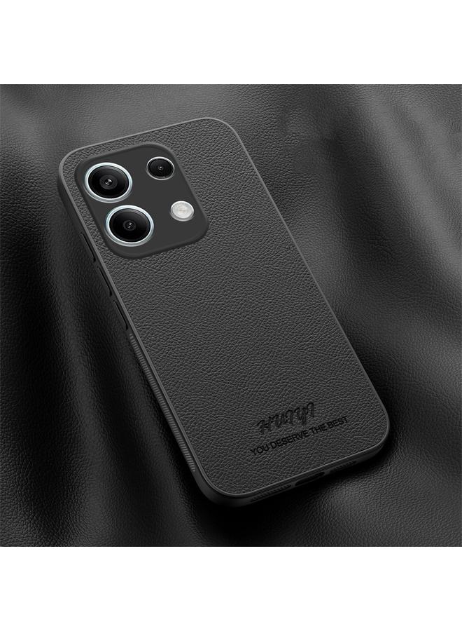 S-TOP Case For Redmi Note 13 Pro 4G HUIYI Leather Magnetic Phone Case - Image 1