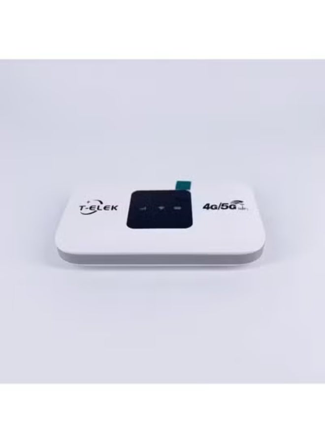 T-ELEK 4G/5G LTE Portable WiFi 6 Router, Wireless Modem Hotspot with 3000mAh Battery - Image 3