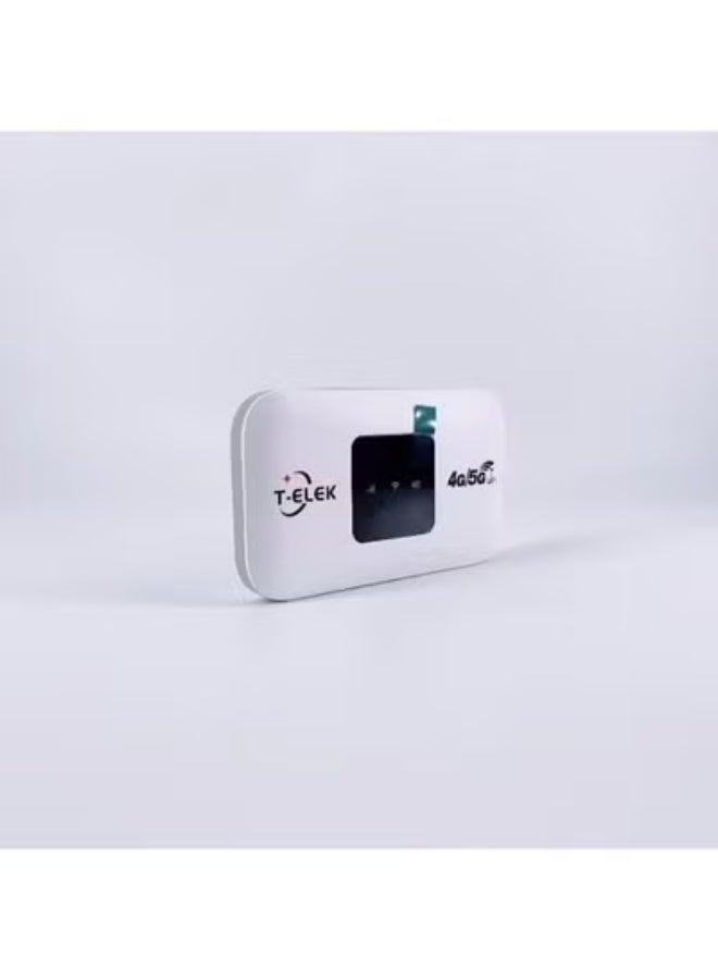 T-ELEK 4G/5G LTE Portable WiFi 6 Router, Wireless Modem Hotspot with 3000mAh Battery - Image 2