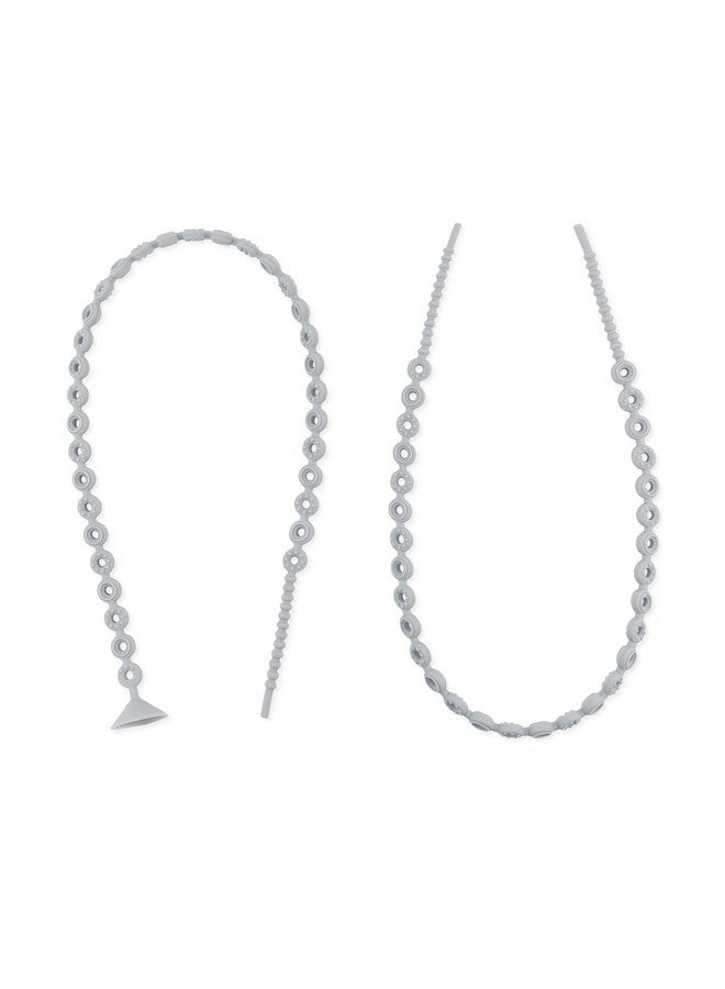 BUMKiNs Pacifier Clip Feeding Supplies For Baby Girl Or Boy Toy Straps For Sippy Cup Teether Stroller Accessories Platinum Silicone Accessory Tether Leash Safe For Teething Babies Gray - Image 2