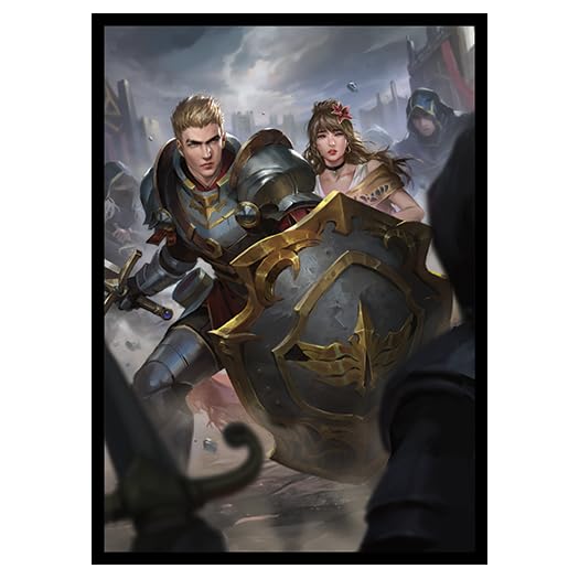 Fantasy North - Surrounded - 100 Smooth Matte TCG Card Sleeves - Fits Magic MTG Commander Pokemon and Other Card Games - Playing Card Sleeves - Image 5
