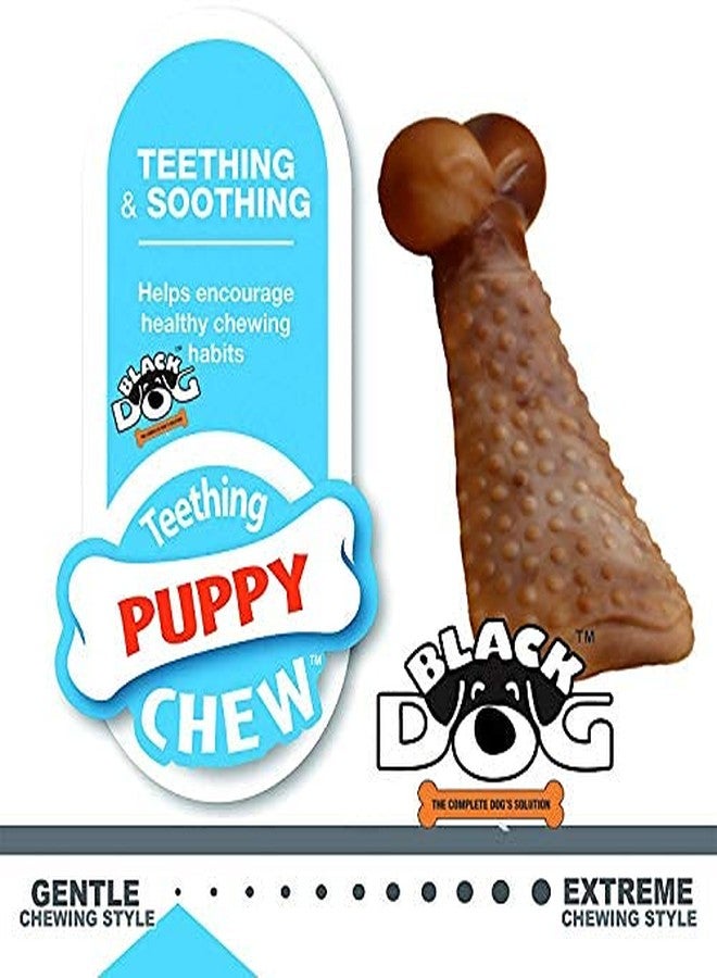 Black Dog Dog Chew Toys for Aggressive Chewers for Supper Guarantee Flavor Leg Toy for Durable Dog Toy Non-Toxic Nylon Leg Toy (3 Months Old Puppies and Adult Dogs Toy) - Image 4