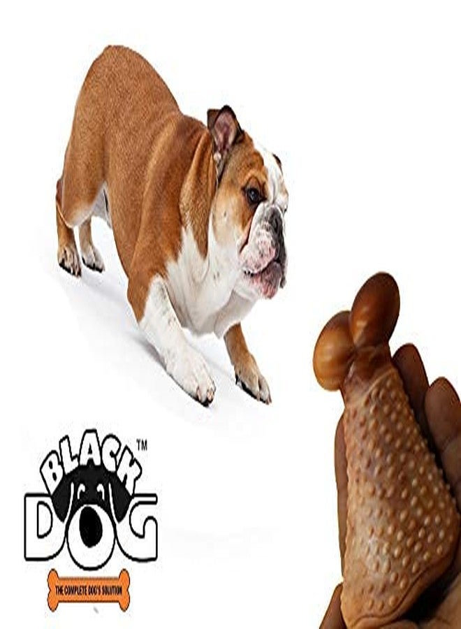 Black Dog Dog Chew Toys for Aggressive Chewers for Supper Guarantee Flavor Leg Toy for Durable Dog Toy Non-Toxic Nylon Leg Toy (3 Months Old Puppies and Adult Dogs Toy) - Image 3