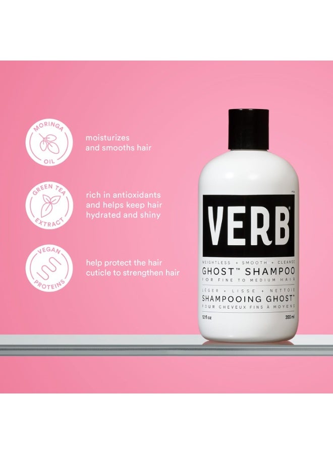 VERB Ghost Shampoo - Infused with Moringa Oil - Cleanses Fine and Weighed Down Hair - Vegan, No Parabens or Harmful Sulfates - Image 2