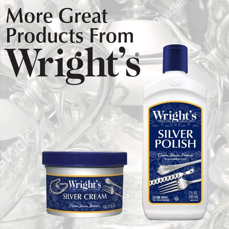 Wright's Copper and Brass Polish and Cleaner Cream- 8 Ounce - 2 Pack - Gently Clean and Remove Tarnish Without Scratching,8 Ounce (Pack of 2) - Image 2