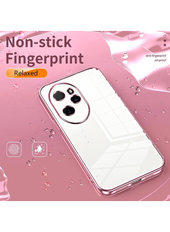 Zaboon Case For Honor 100 Pro Transparent Plating Fine Hole Phone Case - Image 4