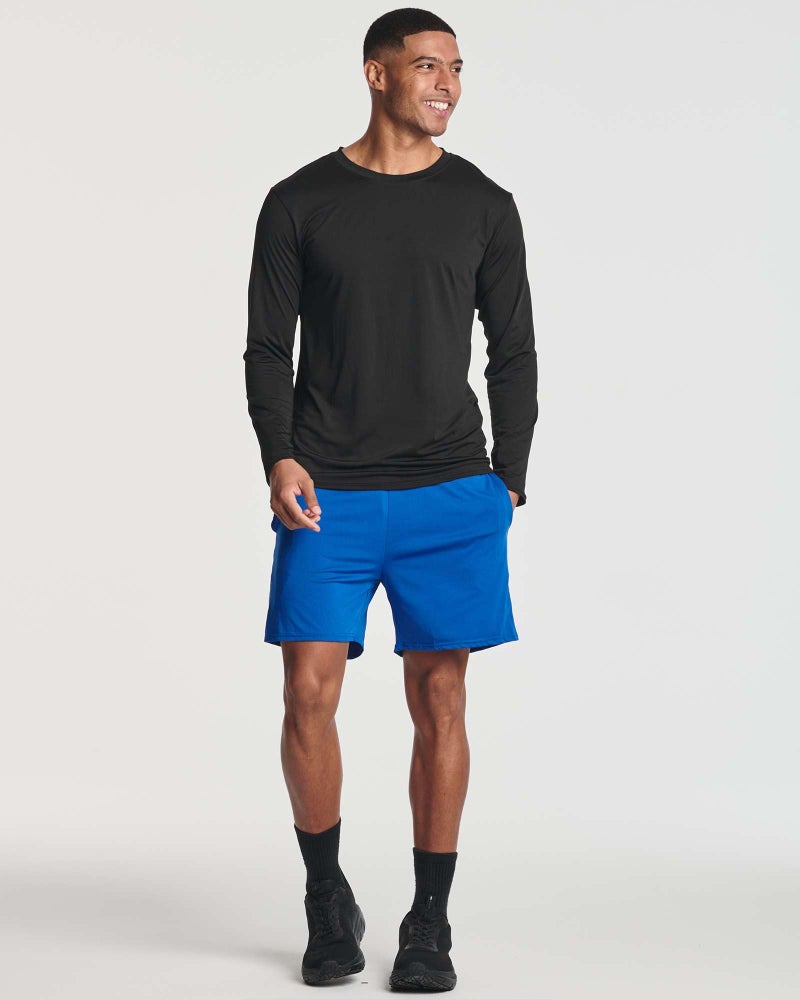 REALESSENTIALS Real Essentials 4 Pack: Mens Long Sleeve Dry Fit T Shirts Hiking Fishing Workout Gym Work Sun UPF 50 Wicking Running Tee, Set 7, XX-Large - Image 5