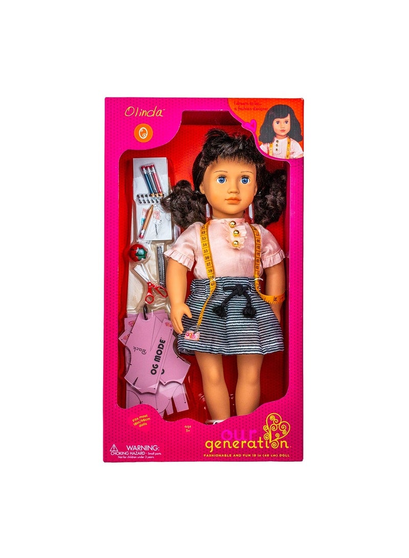 Our Generation Olinda Professional Designer Doll - BD31264 - Image 1