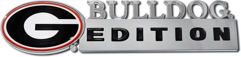 Elektroplate Georgia Bulldogs Edition Auto Emblem - Image 1