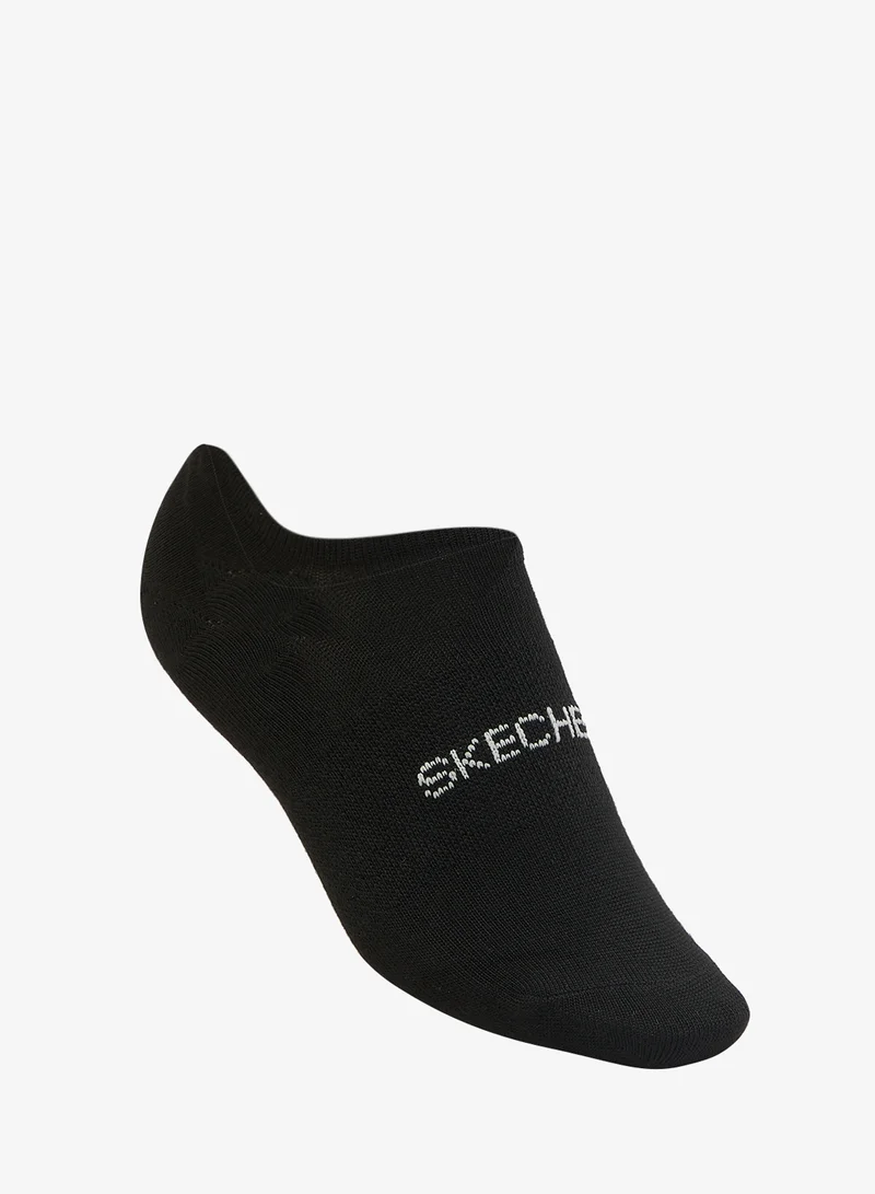 SKECHERS 3 Pack Non-Terry No-Show Socks