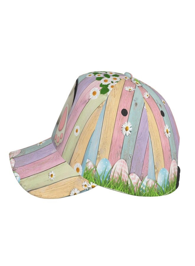 PRTYABS Easter Sun Hat for Women Men Adjustable Easter Bunny Baseball Cap Foldable Running Hats Cap for Outdoor Easter Hat - Image 5