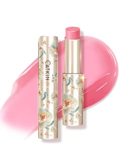 CATKIN CATKIN Glossy Lip Balm Ultra Hydating Glow Lip Tinted Jelly Plump Melting Balm Shea Butter Repair Soothing For Dry Lips Dewy Finished 012 oz C06 BLOSSOM 