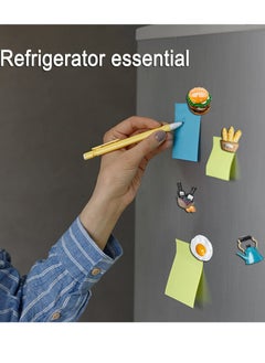 SYOSI Refrigerator Magnets Fun 3d Refrigerator Magnet Decoration Simulated Food Ornaments Message Stickers for Refrigerators Whiteboards Maps Calendars and Other Magnetic Items 5 Piece  - Image 5