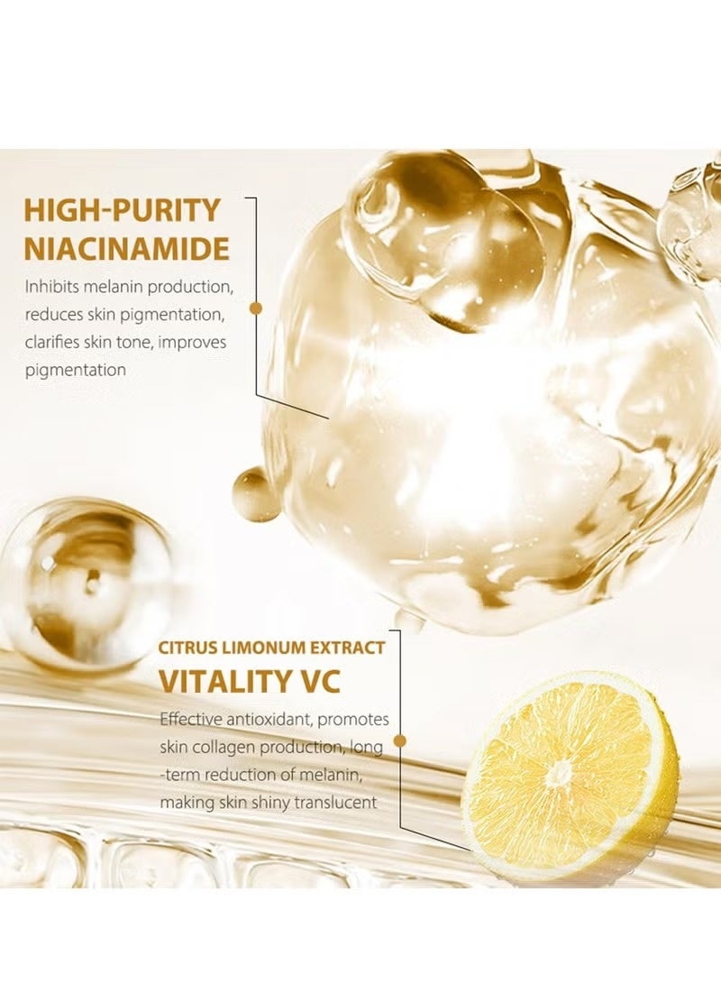 مويكا سيروم فيتامين C 1 fl oz – خلاصة الليمون الأخضر لتفتيح وتوحيد لون البشرة ومكافحة الشيخوخة - Image 4