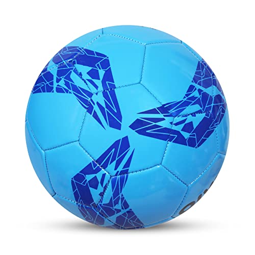 Aivin Argentina Machine Stitched Football Game, for Training, Match, Sports, Playing, Outdoor Ball, Durable & Water Resistance Football for Practice, 32 Panel, Size-5 (Blue) - Image 3