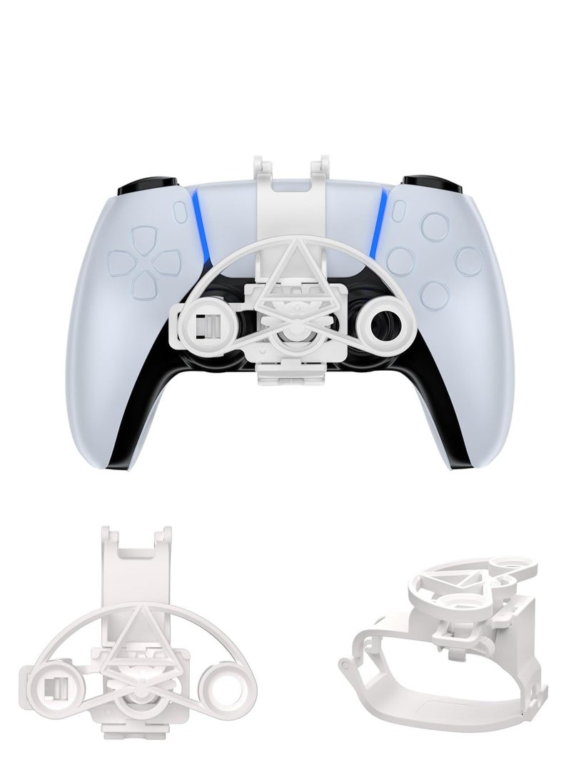 Generic Mini Steering Wheel for PS5 Controller – Racing Game Attachment for Enhanced Driving Simulation – Ergonomic, Non-Slip Grip – Compatible with PlayStation 5, PS4, PC – Realistic Racing Wheel Accessor  - Image 1