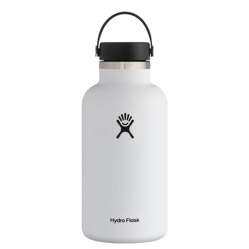 Hydro Flask 64 Oz Wide Flex Cap White